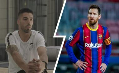 Suarez i kërkon Messit të qëndrojë te Barcelona