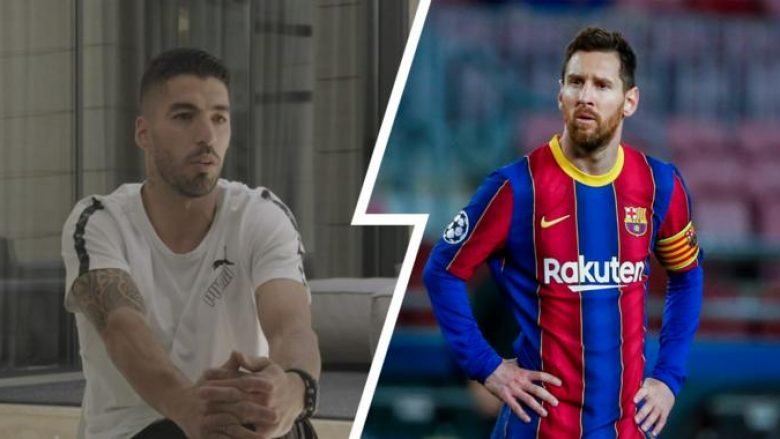 Suarez i kërkon Messit të qëndrojë te Barcelona