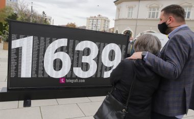 Në sheshin “Skenderbeu” në Prishtinë vendosen emrat e 1,639 personave të pagjetur