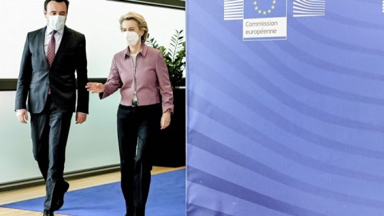 ​Kurti falënderon Von der Leyen për mbështetjen e BE-së në ballafaqimin e Kosovës me COVID-19