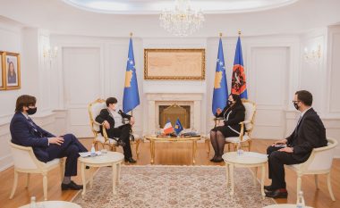 Osmani kërkon mbështetjen franceze për liberalizimin e vizave për Kosovën