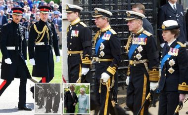Mbretëresha vendos që asnjë mbretëror s'do të veshë uniformë ushtarake në funeral, për të mos poshtëruar Harryn i cili nuk ka më të drejtë ta veshë atë