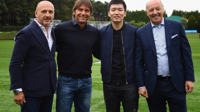 Presidenti Steven Zhang vendos strategjinë e transferimeve të Interit dhe takohet me trajnerin Conte