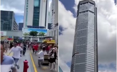 Luhatet ndërtesa 300 metra e lartë në Kinë, qytetarët e kapluar nga paniku vraponin – arsyet e “shkundjes” ende nuk dihen