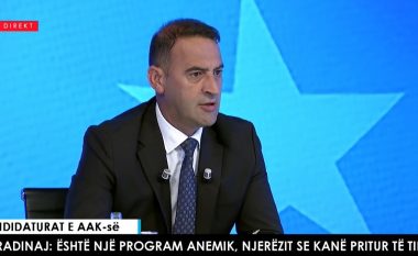 Haradinaj: Programi i Qeverisë Kurti është pa gjak, nuk priten ndryshime të mëdha