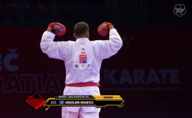 Herolind Nishevci fiton medalje të bronztë në Kampionatin Evropianin të karatesë