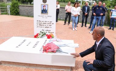 Haradinaj kujton dëshmorët e Batalionit Gardist “Shkëlzen Haradinaj”