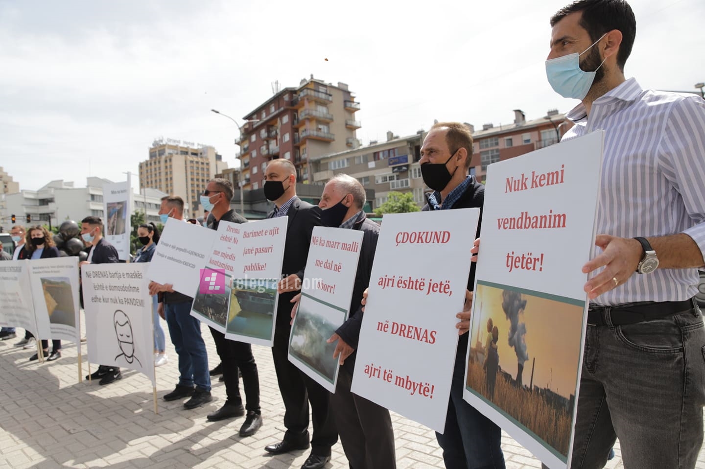 Protesta para ministrisë, “Drenasi është numër 1 me mjedis të kontaminuar”