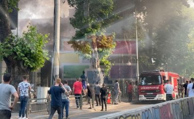 Zjarr në Çairçankë të Shkupit