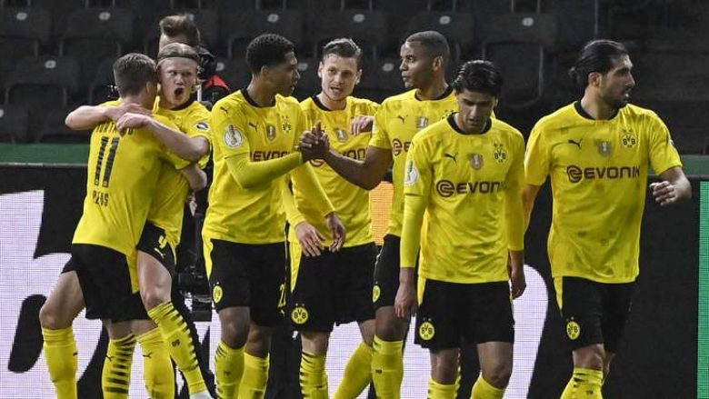 Borussia Dortmundi e shkatërron RB Leipzigun në pjesën e parë: Sancho e Haaland dhurojnë spektakël