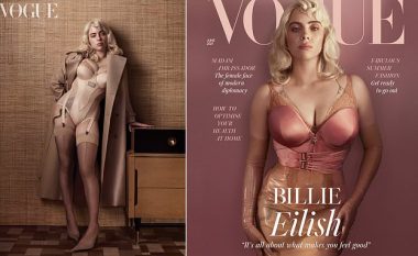 Billie Eilish pranon se dëshiron të tregojë trupin e saj ndërsa realizoi fotosesionin për revistën britanike “Vogue”