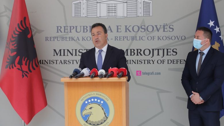 Ministri i Mbrojtjes në Shqipëri, Peleshi: Do ta mbështesim gjithmonë Kosovën