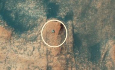 Curiosity në planetin Mars shihet nga sateliti