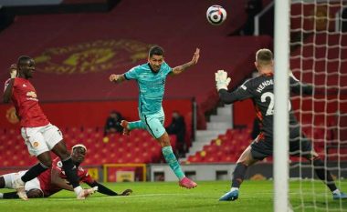 Spektakël me gjashtë gola në “Old Trafford”, Liverpooli mposht Manchester Unitedin