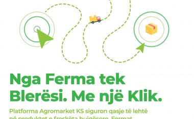 Lansohet AgromarketKS, treg online për fermerët e Kosovës
