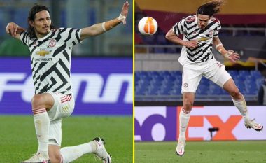 Cavani shkruan historinë në Ligën e Evropës pasi shënoi dy gola tjerë kundër Romës në ndeshjen kthyese gjysmëfinale