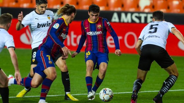 Barcelona fiton me shumë mund në udhëtim te Valencia – Messi ishte spektakolar