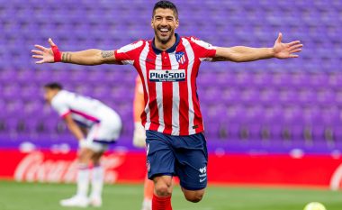 Real Valladolid 1-2 Atletico Madrid: Suarez yll në ndeshjen e titullit