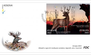 Posta e Kosovë vë në qarkullim pullat e reja postare: Shtazët e egra të rrezikuara vendore