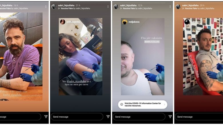Në mungesë te vaksinave, qytetari nga Prishtina krijon një filter në Instagram, i cili menjëherë bëhet viral në vendin tonë