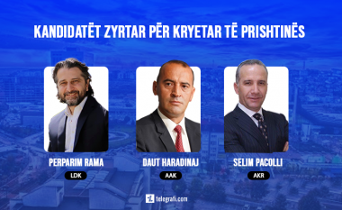 Gara për Prishtinën – këta janë tre kandidatët zyrtarë nga LDK, AAK dhe AKR