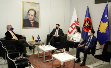 Abdixhiku në takim me ambasadorin gjerman, flasin për liberalizimin e vizave