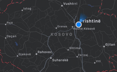 Apple Maps ndryshon emrat e qyteteve të Kosovës, ato tashmë shënohen në gjuhën shqipe dhe jo serbe