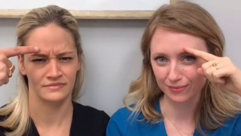 Video që ilustron në formën më të mirë efektin e botoksit në fytyrë