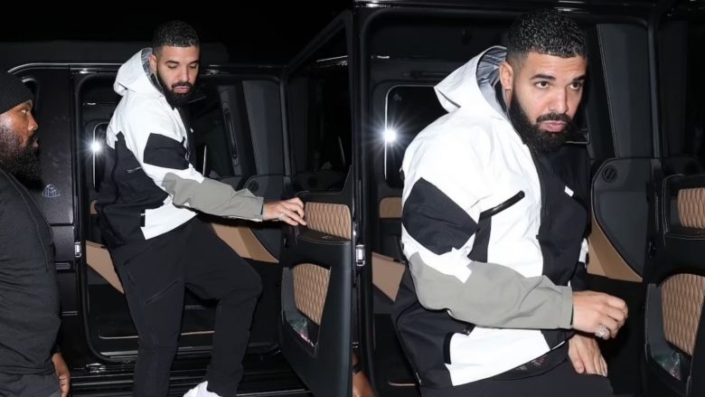 Drake shfaqet me një stil të ri flokësh gjatë shëtitjes në Santa Monica