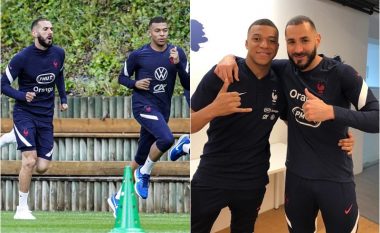 Mbappe dhe Benzema: Foto që tifozët e Real Madridit do të donin ta shikonin shpesh sezonin e ardhshëm