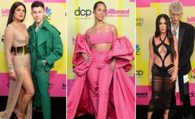 Veshjet më të bukura në tapetin e kuq të “Billboard Music Awards 2021”