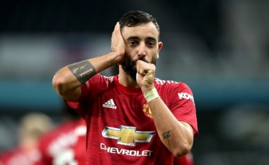 Manchester Unitedi pritet t’ia dyfishojë pagën Bruno Fernandesit