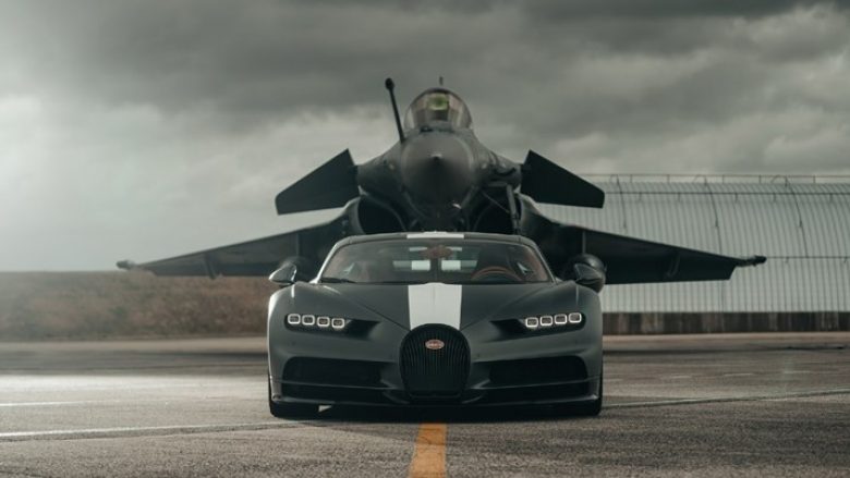 A mund të jetë Bugatti më i shpejtë se avioni Rafale?