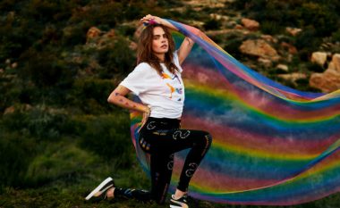 Cara Delevingne lanson koleksionin e ri në nderë të komunitetit LGBTQ në bashkëpunim me Puma