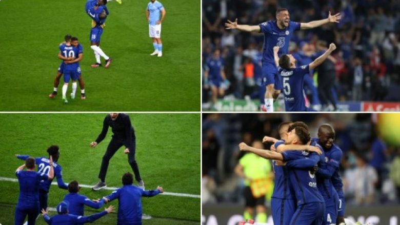 Momente nga festa e madhe e Chelseat pas fitores ndaj Cityt dhe ngritjes së trofeut të Ligës së Kampionëve