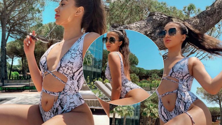 Melinda Ademi duket provokuese në fotografitë e reja me bikini