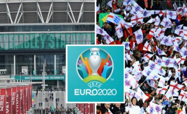 Ndeshjet e Euro 2020 në Wembley do të luhen me kapacitet të plotë