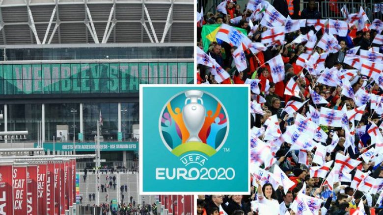 Ndeshjet e Euro 2020 në Wembley do të luhen me kapacitet të plotë
