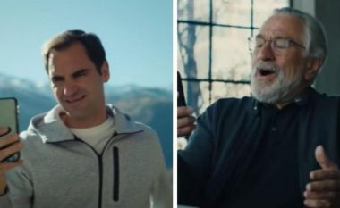 Bëhet virale videoja e Roger Federer dhe Robert De Niros, ndërsa bashkohen në një reklamë për të promovuar turizmin në Zvicër