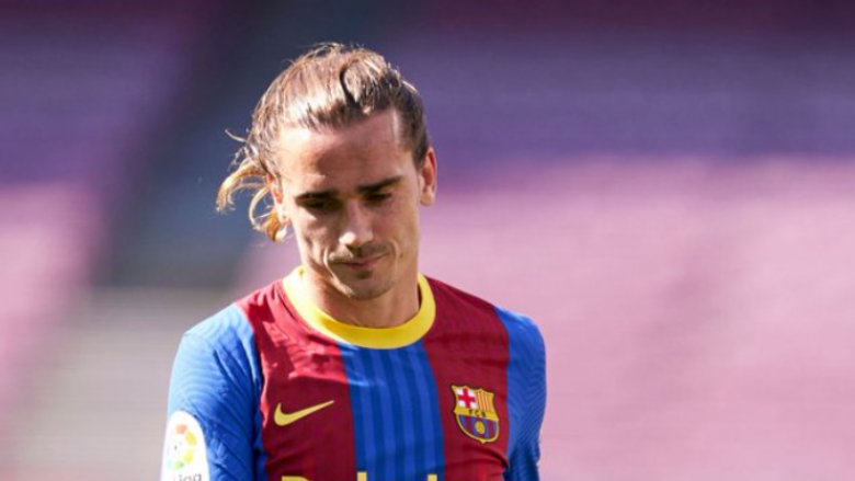 Griezmann i gatshëm të largohet nga Barcelona nëse i kërkohet zvogëlimi i pagës