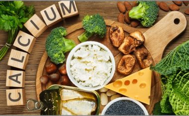 Rëndësia e kalciumit dhe ushqimet ku gjendet