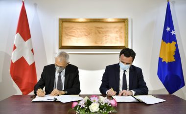 Kosova dhe Zvicra nënshkruajnë memorandumin e bashkëpunimit për menaxhimin e ujërave