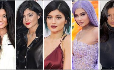 Dikur dhe tash – transformimi drastik i Kylie Jenner ndër vite