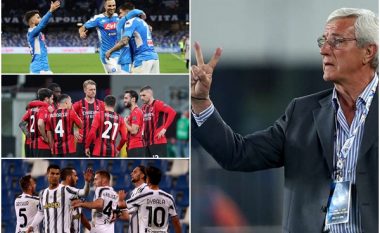 Lippi analizon xhiron e fundit në Serie A: Më vjen keq që dikush nga tre ekipet do të mbetet jashtë Ligës së Kampionëve