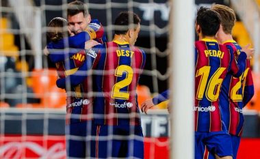 Shkëlqeu Messi: Valencia 2-3 Barcelona, vlerësimet e lojtarëve