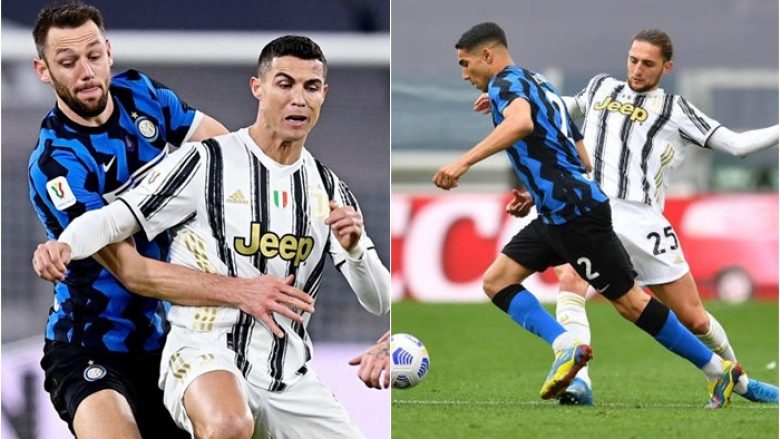 Pjesa e parë, Juventus 2-1 Inter: Ronaldo e Lukaku shënojnë fillimisht, Cuadrado me super gol dërgon në epërsi Zonjën e Vjetër