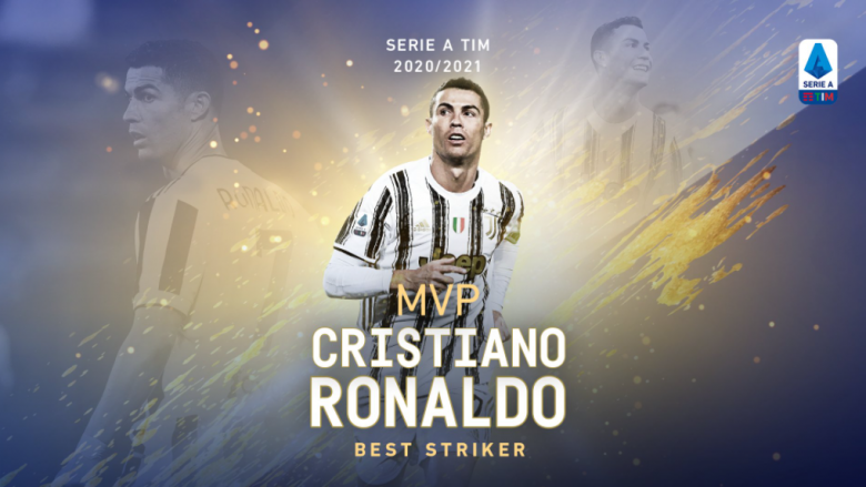 Serie A zgjodhi më të mirët për edicionin 2020/21, Ronaldo – sulmuesi më i mirë