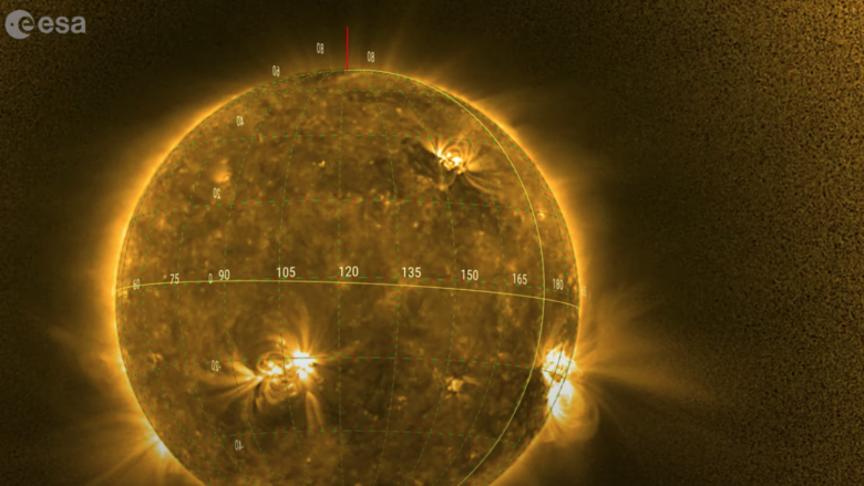 Sonda ESA jep pamje magjepsëse të shpërthimeve diellore