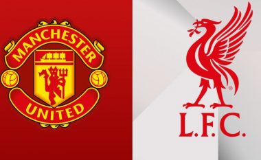 Formacionet zyrtare të derbit të Anglisë, Manchester United – Liverpool