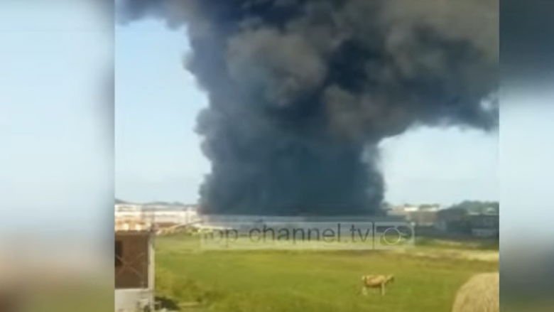 Merr flakë fabrika e tullave në Maminas-Shijak, lëndohet një punonjës dhe evakuohen banorët